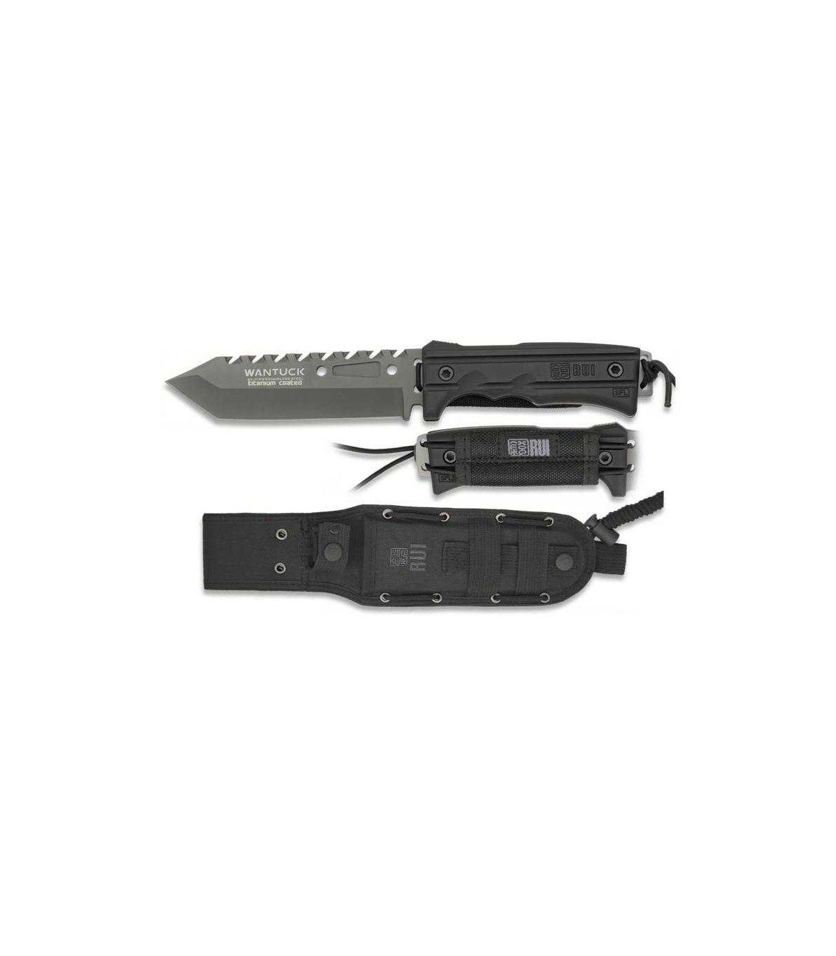Cuchillo TÁCTICO PUÑO "WANTUCK" RUI 31999
