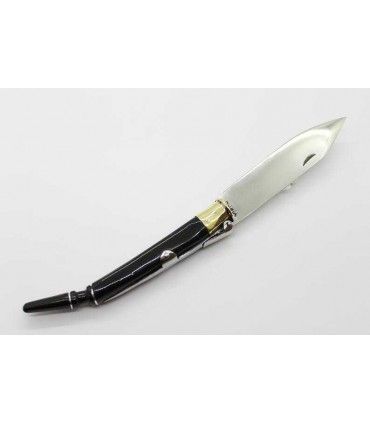 Navaja artesana "TACONCILLO BÚFALO" RUBIA 29