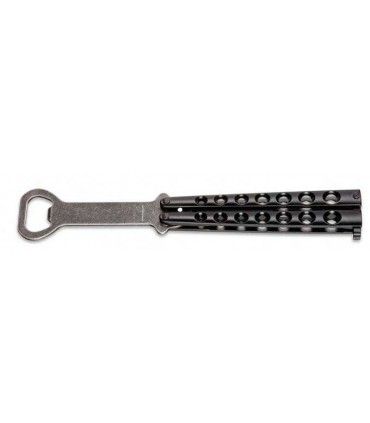 Navaja ABANICO ABREBOTELLAS "BALISONG BLACK" MAGNUM  by BÖKER 