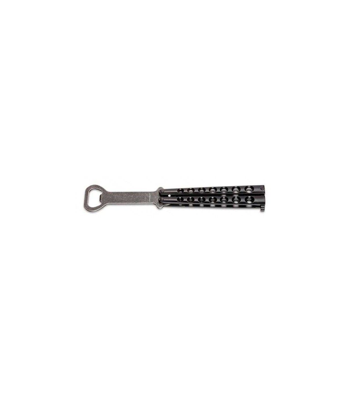Navaja ABANICO ABREBOTELLAS "BALISONG BLACK" MAGNUM  by BÖKER 
