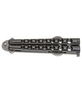 Navaja ABANICO ABREBOTELLAS "BALISONG BLACK" MAGNUM  by BÖKER 