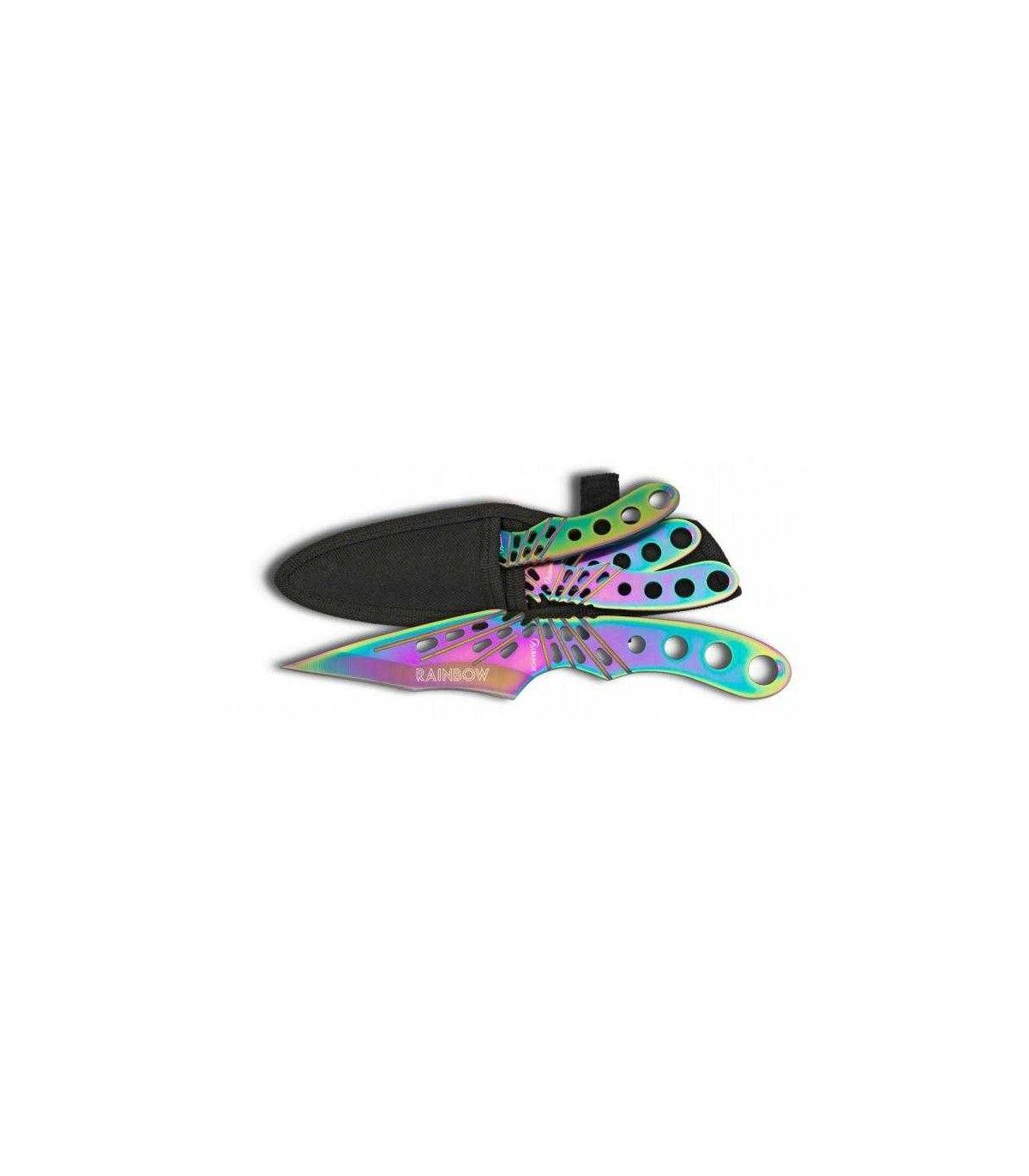Set de CUCHILLOS LANZADORES "RAINBOW" MARTINEZ ALBAINOX 32342