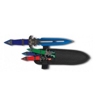 Set de 3 CUCHILLOS LANZADORES MARTINEZ ALBAINOX 32348