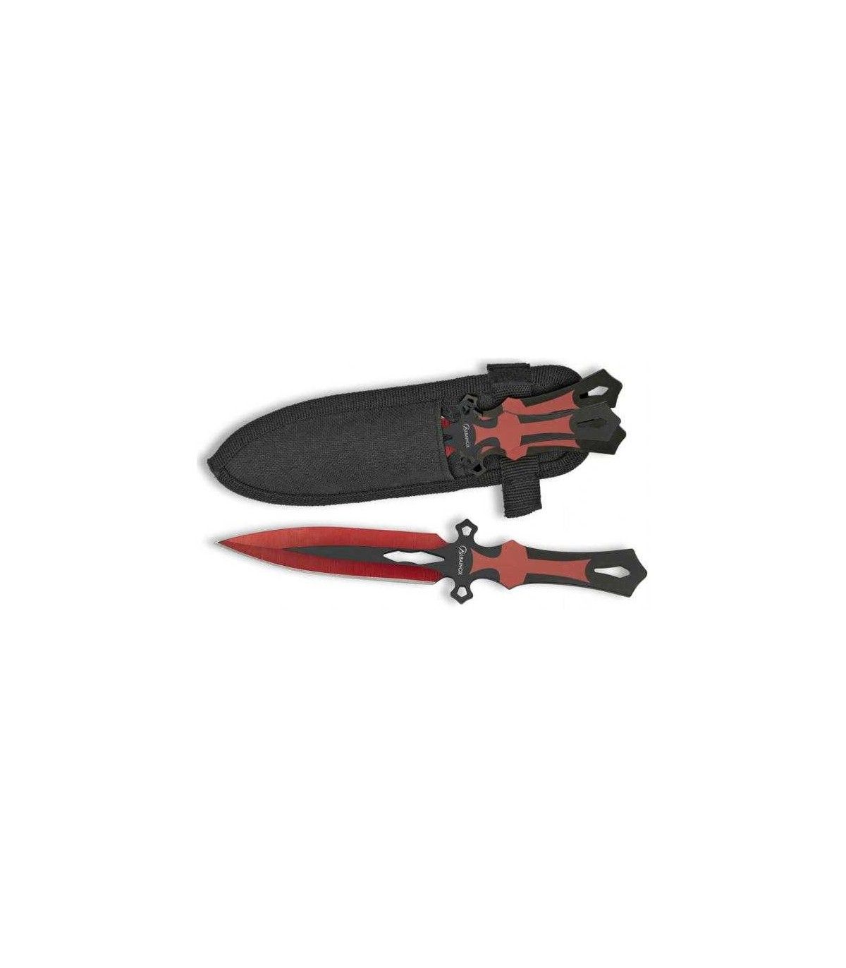Set de 3 CUCHILLOS LANZADORES MARTINEZ ALBAINOX 32343