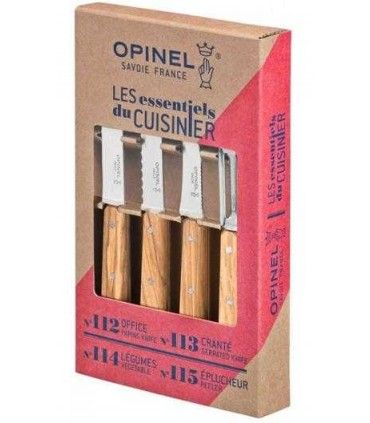 JUEGO DE COCINA "ESENCIALES OLIVO" OPINEL 002163