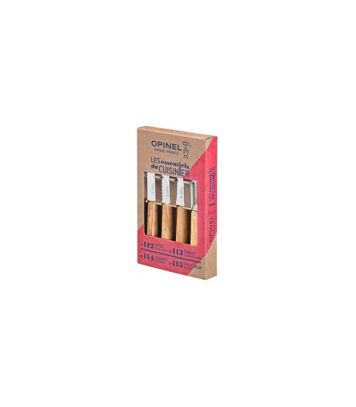 JUEGO DE COCINA "ESENCIALES OLIVO" OPINEL 002163
