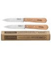 JUEGO DE CUCHILLOS PATATEROS CARBONO Nº102 OPINEL 001222