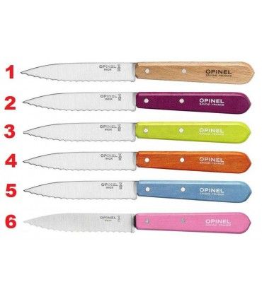 CUCHILLO PATATERO SERRADO Nº113 INOX OPINEL 001918