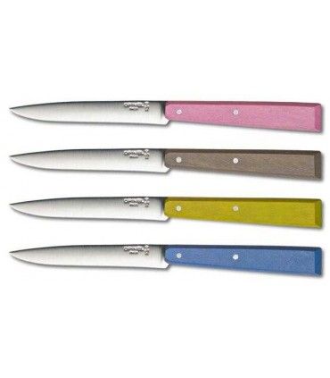 JUEGO DE CUCHILLOS DE MESA "ESTILO RÚSTICO" Nº125 OPINEL 001533