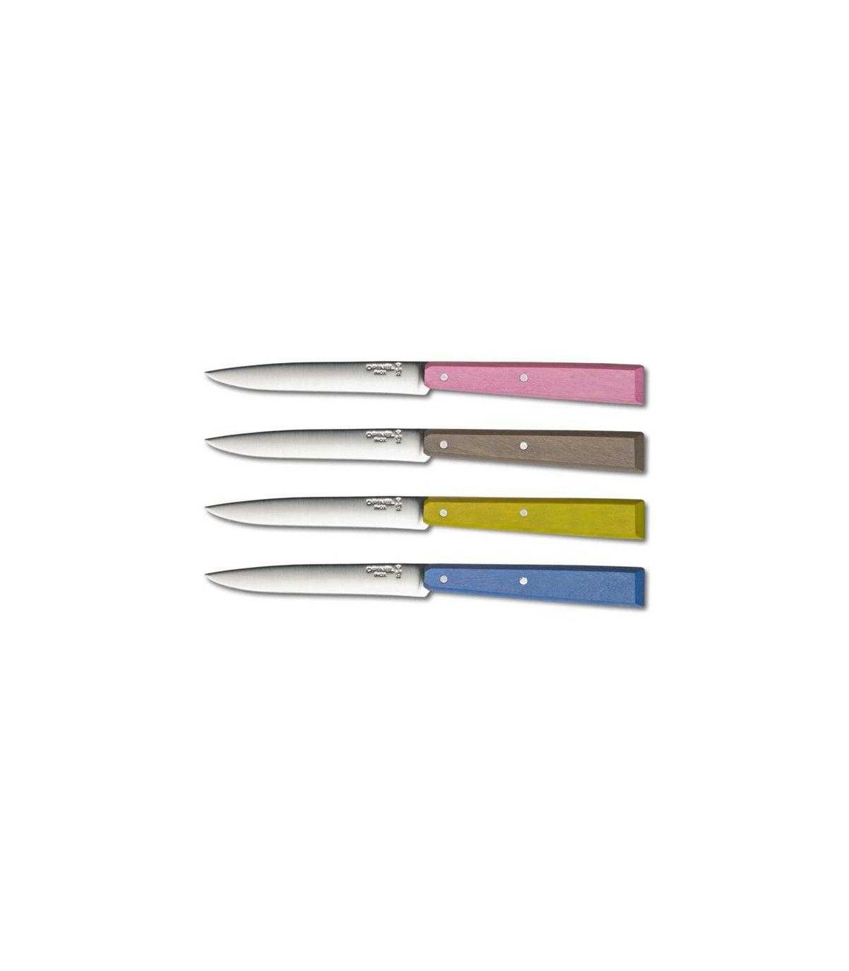 JUEGO DE CUCHILLOS DE MESA "ESTILO RÚSTICO" Nº125 OPINEL 001533