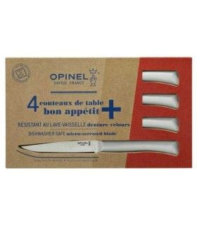 JUEGO DE CUCHILLOS DE MESA MICRODENTADOS Nº125 OPINEL 001904