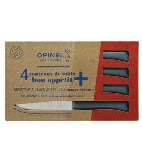 JUEGO DE CUCHILLOS DE MESA MICRODENTADOS Nº125 OPINEL 001907