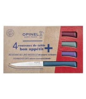 JUEGO DE CUCHILLOS DE MESA MICRODENTADOS Nº125 OPINEL 002197
