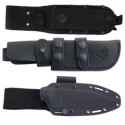CUCHILLO DE SUPERVIVENCIA "K-9 NEGRO" J&V CDA 1466-G10-N-COR-NEG