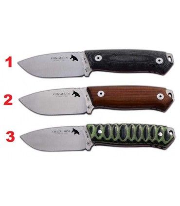CUCHILLO DESOLLADOR "CHACAL MINI" J&V CDA 1385-M1