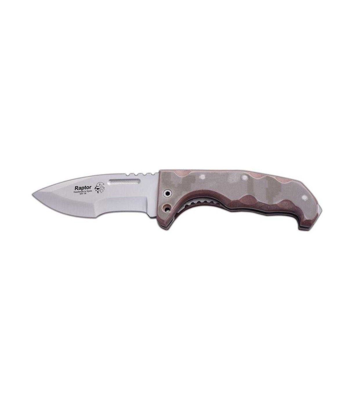 NAVAJA DE AVENTURA "RAPTOR CAMO" J&V CDA 1231-M7