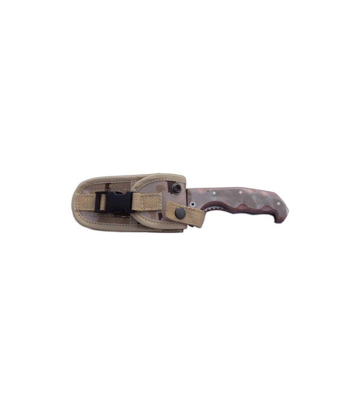 NAVAJA DE AVENTURA "TITAN CAMO" J&V CDA 1234-M7