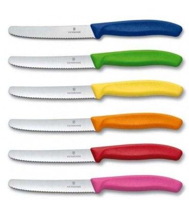 JUEGO DE CUCHILLOS DE MESA SURTIDOS "SWISS CLASSIC "VICTORINOX 6.7839.6G