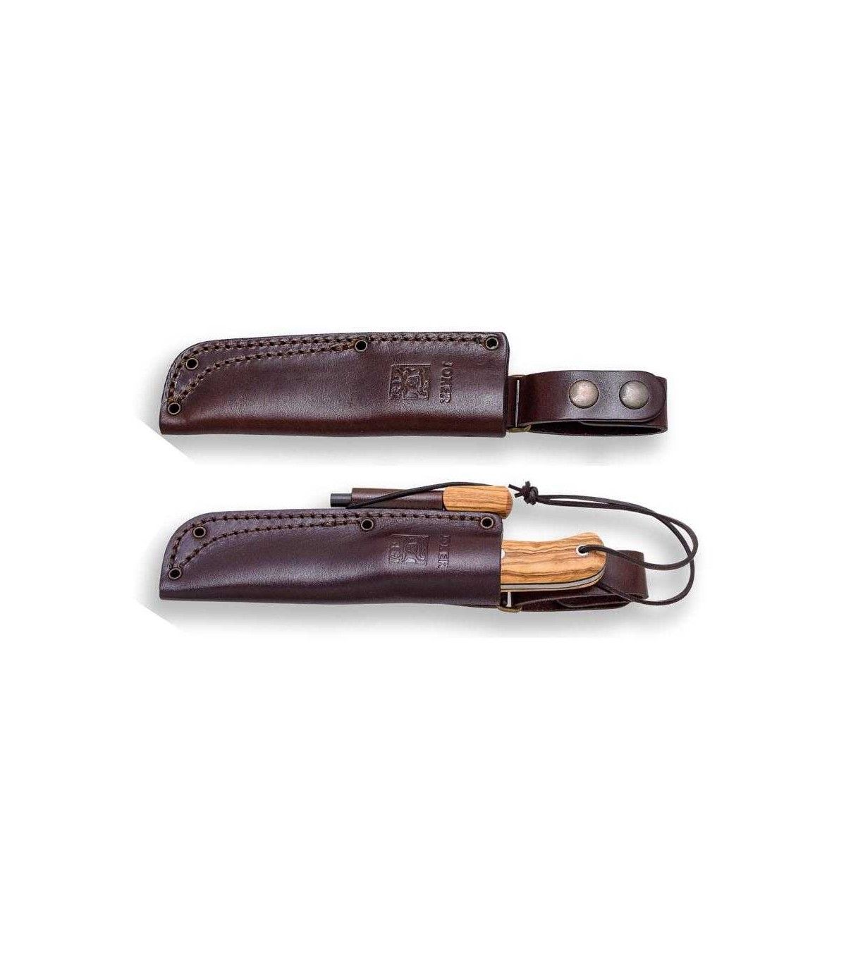Cuchillo de SUPERVIVENCIA "CAMPERO CARBONO"  JOKER CO118