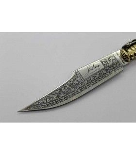 NAVAJA BANDOLERA "LA JOYITA GRABADA"  JOKER NF123