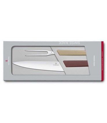 JUEGO DE TRINCHAR "SWISS MODERN MULTICOLOR" VICTORINOX 6.9096.21G