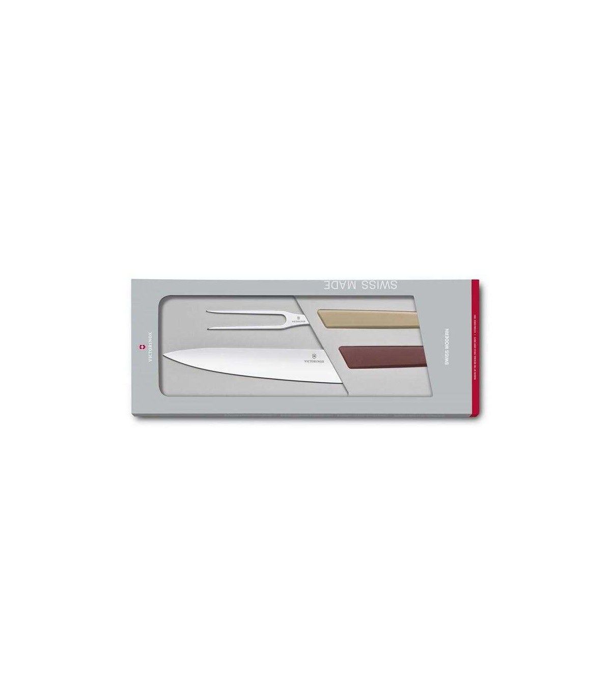 JUEGO DE TRINCHAR "SWISS MODERN MULTICOLOR" VICTORINOX 6.9096.21G