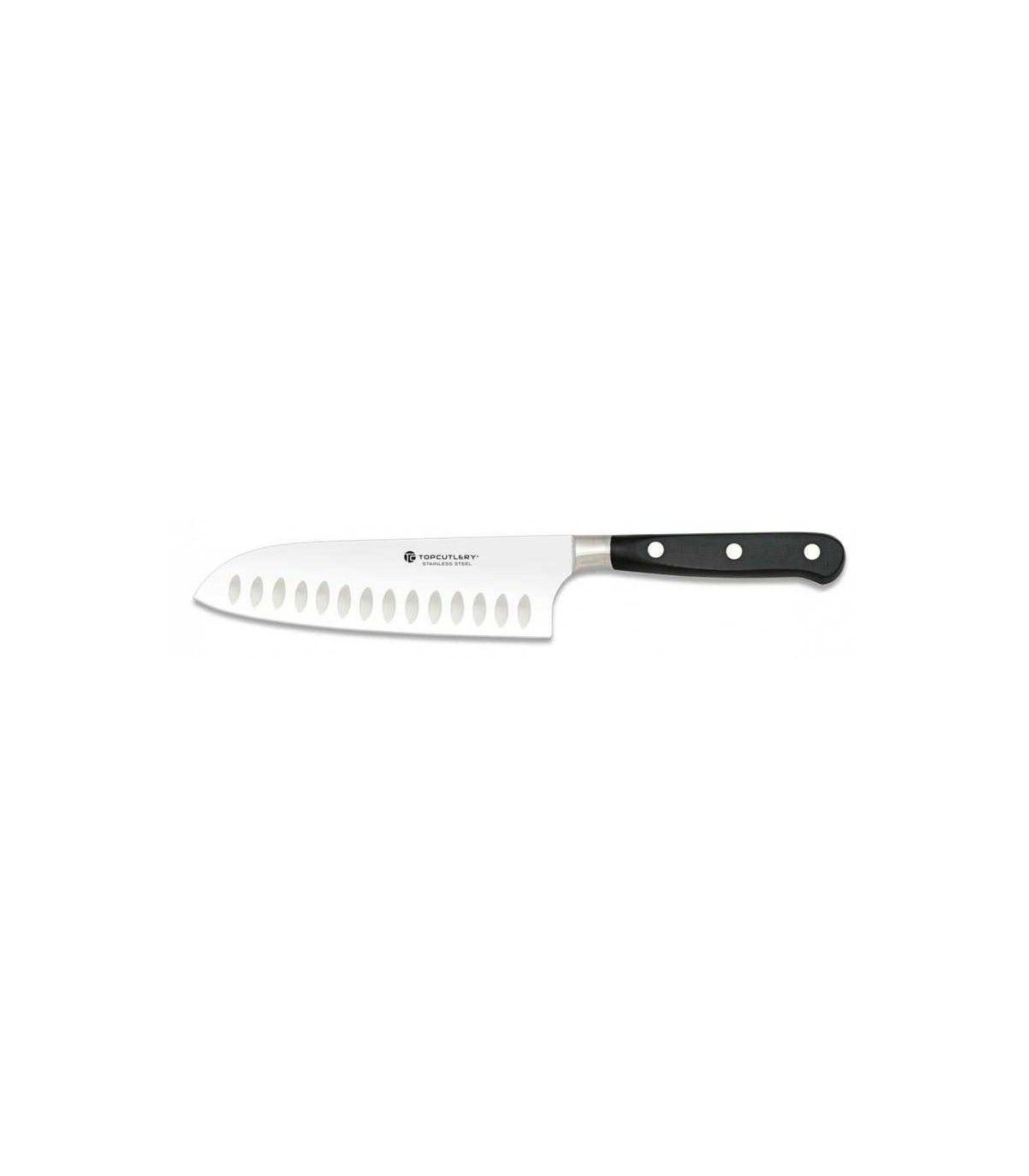 Cuchillo SANTOKU "MODELO FRANCES" TOP CUTLERY 17271