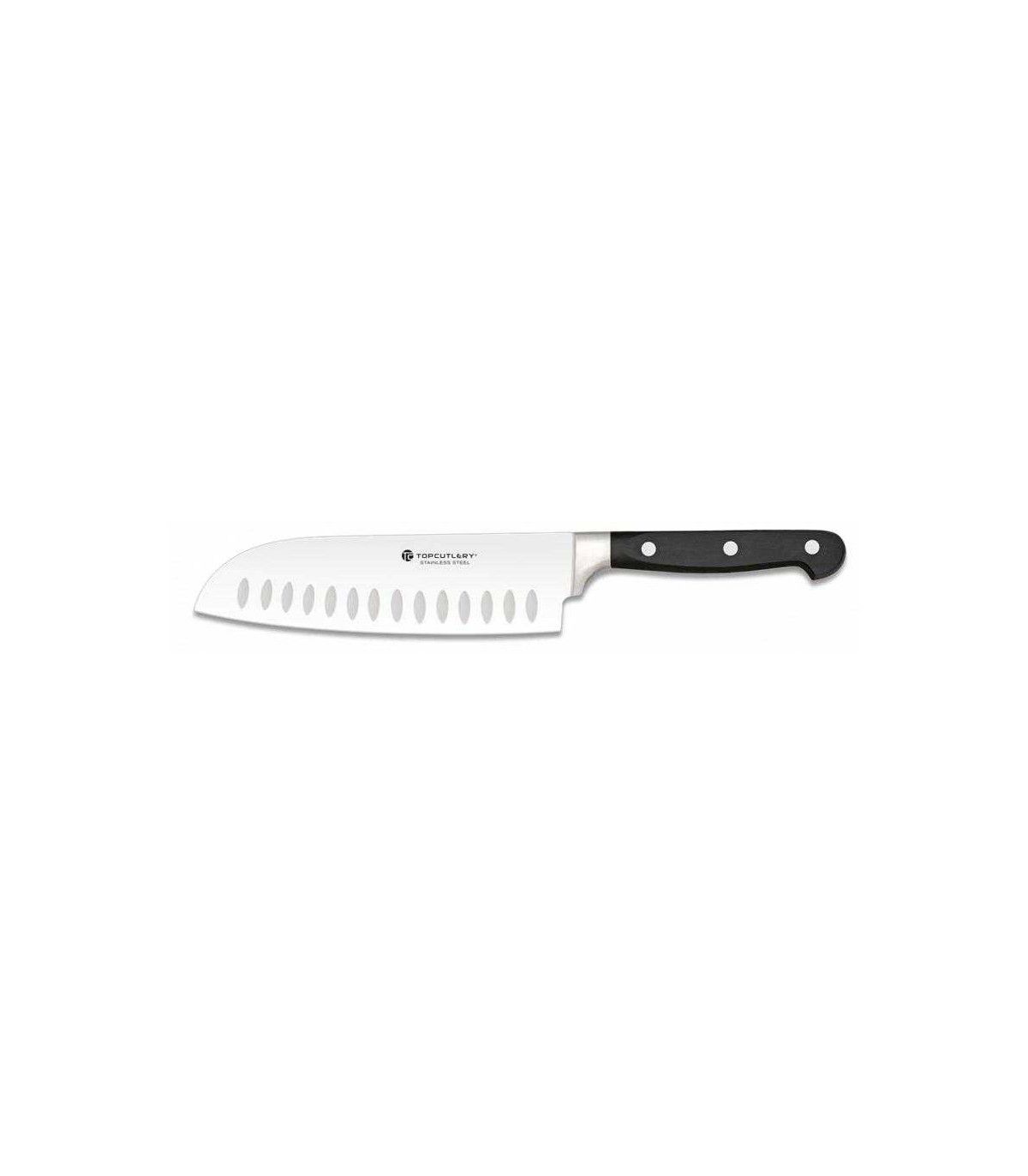 Cuchillo SANTOKU "MODELO ALEMÁN" TOP CUTLERY 17394