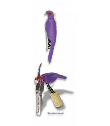 SACACORCHOS DE DOS TIEMPOS "PÁJARO PÚRPURA" TOP CUTLERY 21146-PU