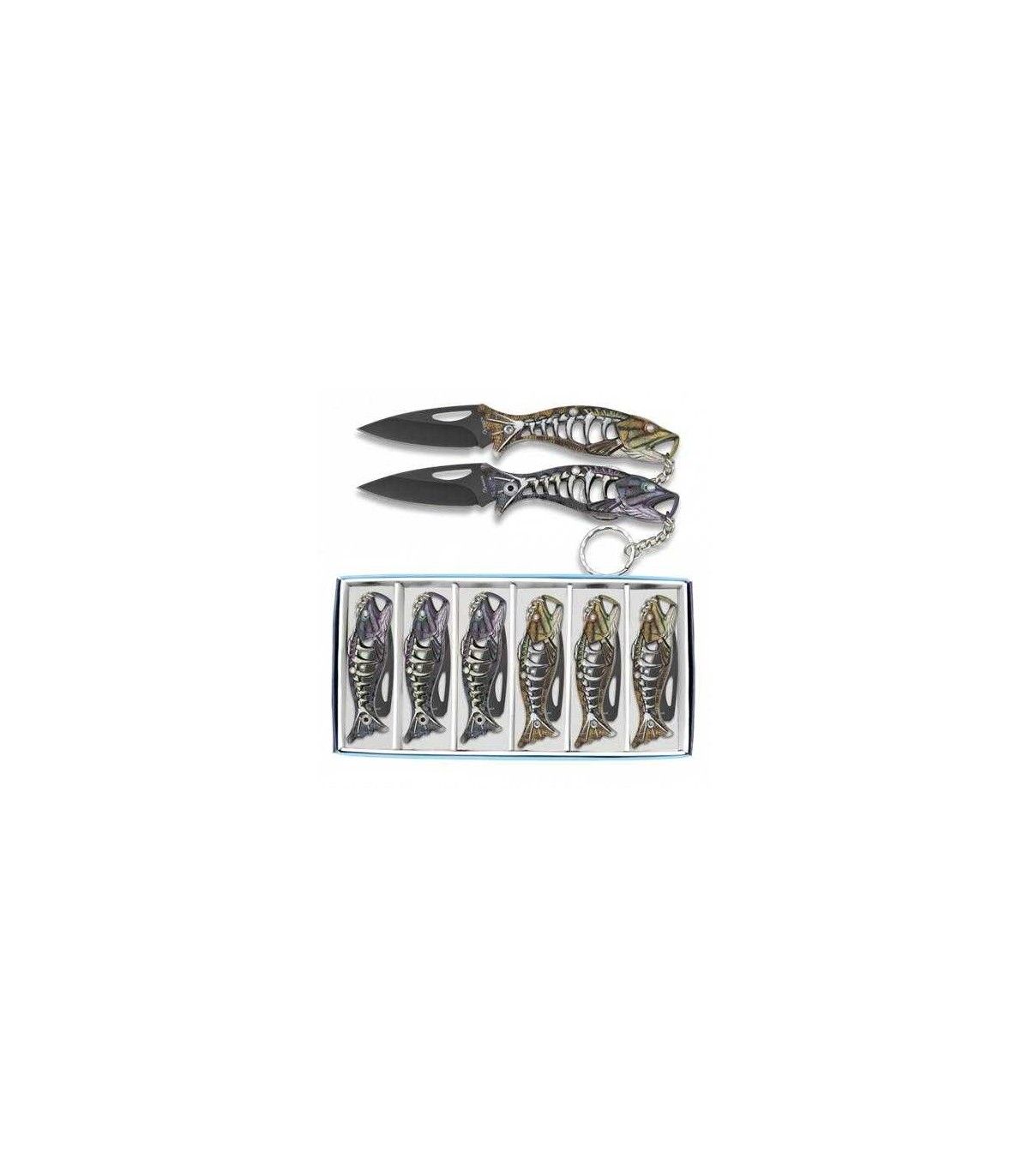SET DE NAVAJAS LLAVEROS "PECES MARTINEZ ALBAINOX 18504