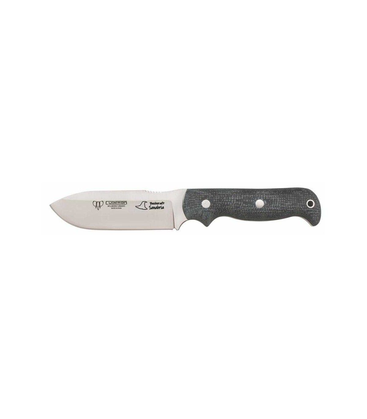 CUCHILLO DE SUPERVIVENCIA "BUSHCRAFT SANABRIA I" CUDEMAN 182T