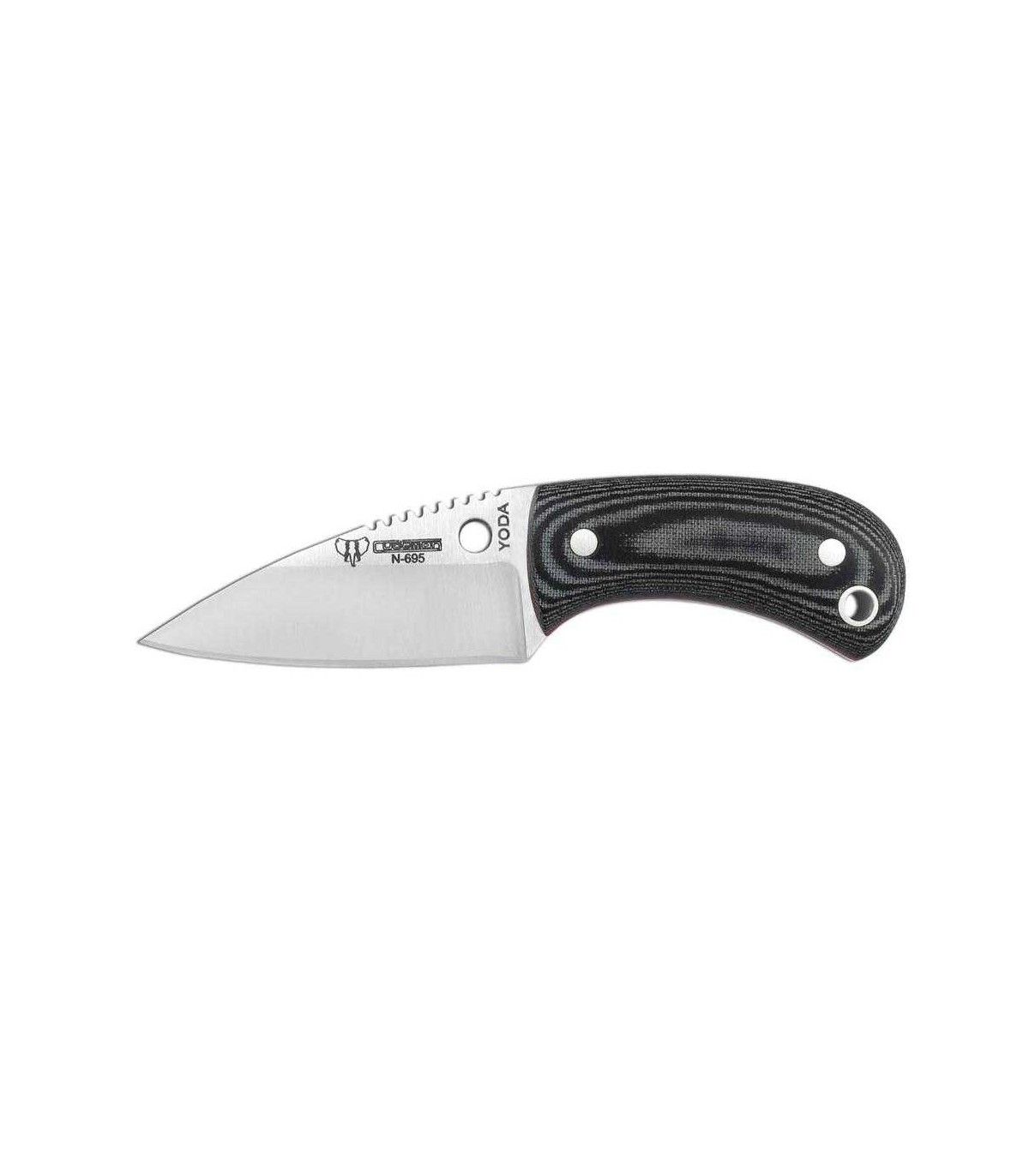CUCHILLO DE SUPERVIVENCIA COLGANTE YODA CUDEMAN 200M