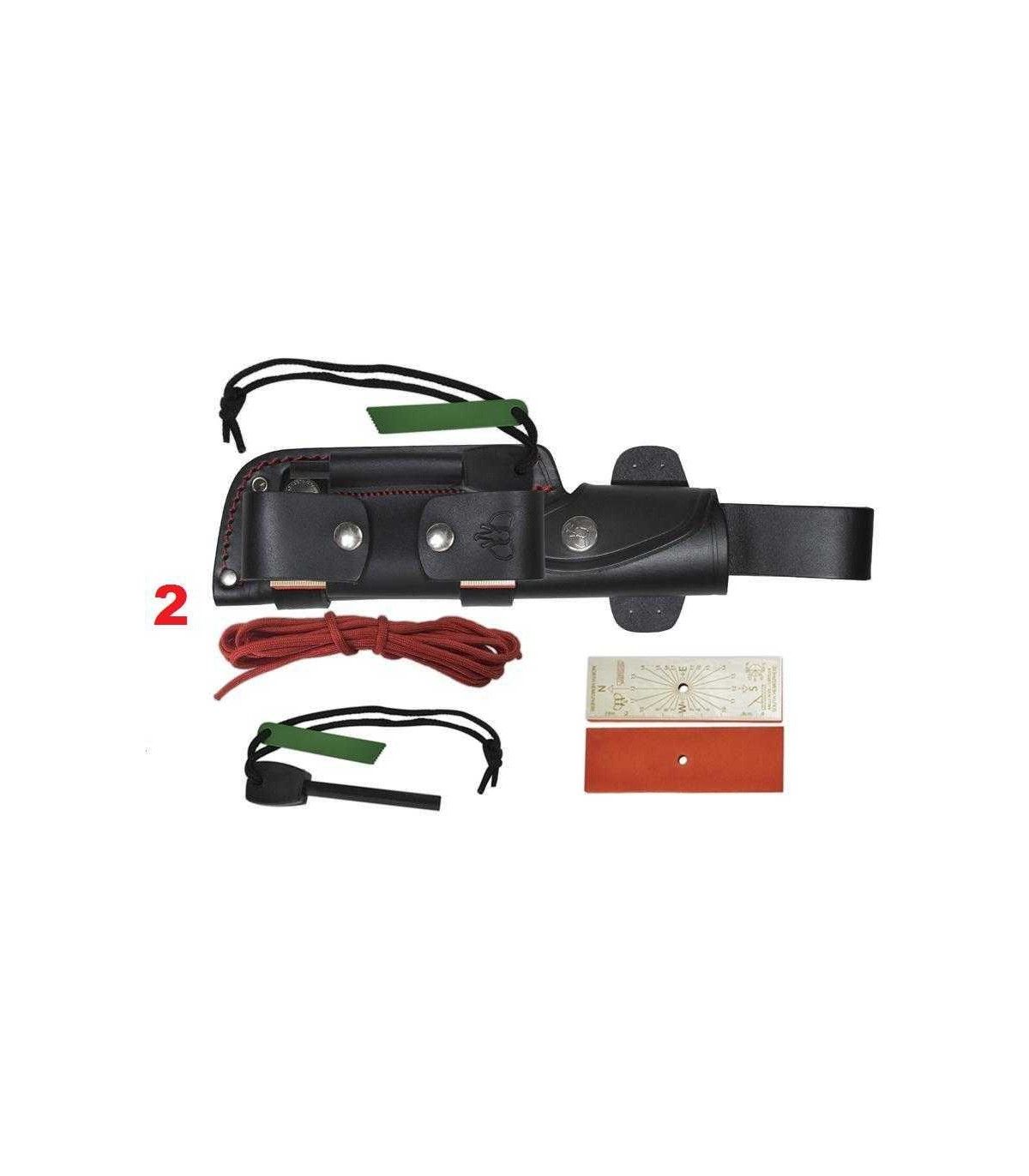 CUCHILLO DE SUPERVIVENCIA BS9 BUSHCRAFTER CUDEMAN 206-M