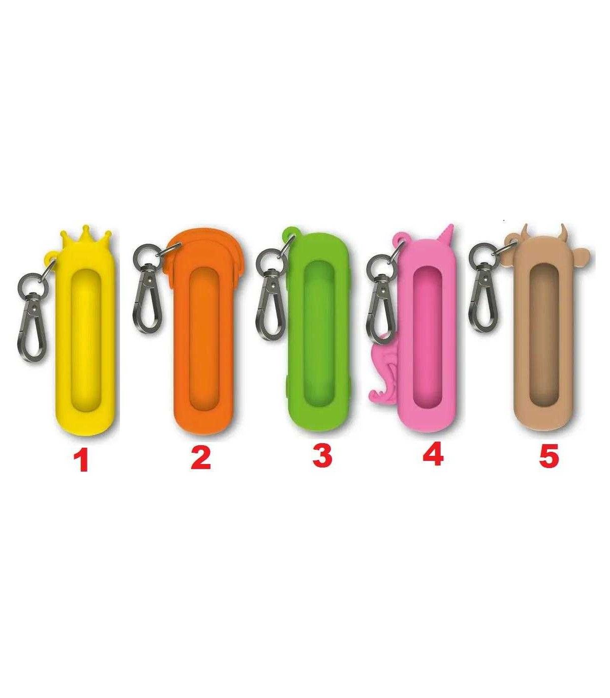 FUNDA LLAVERO DE SILICONA PARA  NAVAJA 0.61../0.62.. VICTORINOX 4.0450