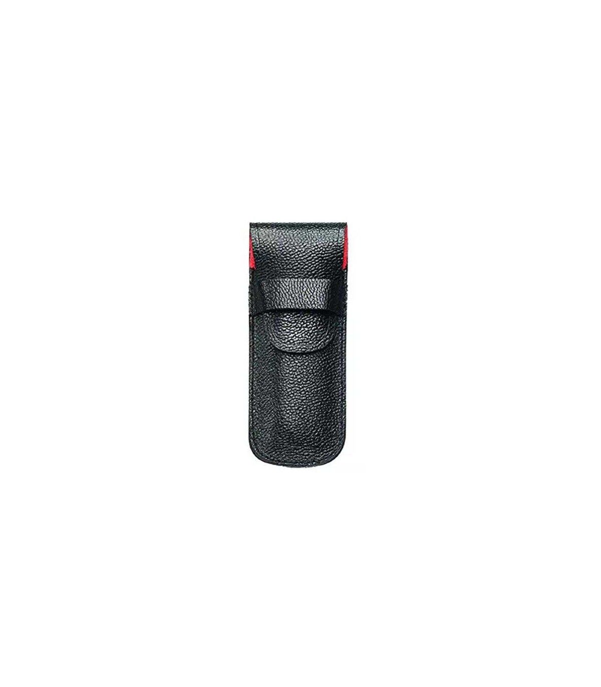 FUNDA DE CUERO NEGRO CON SOLAPA PARA NAVAJAS DE 84 MM VICTORINOX 4.0669