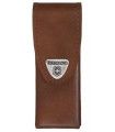FUNDA DE CUERO MARRÓN PARA SWISS  TOOLS SPIRIT VICTORINOX 4.0832.L