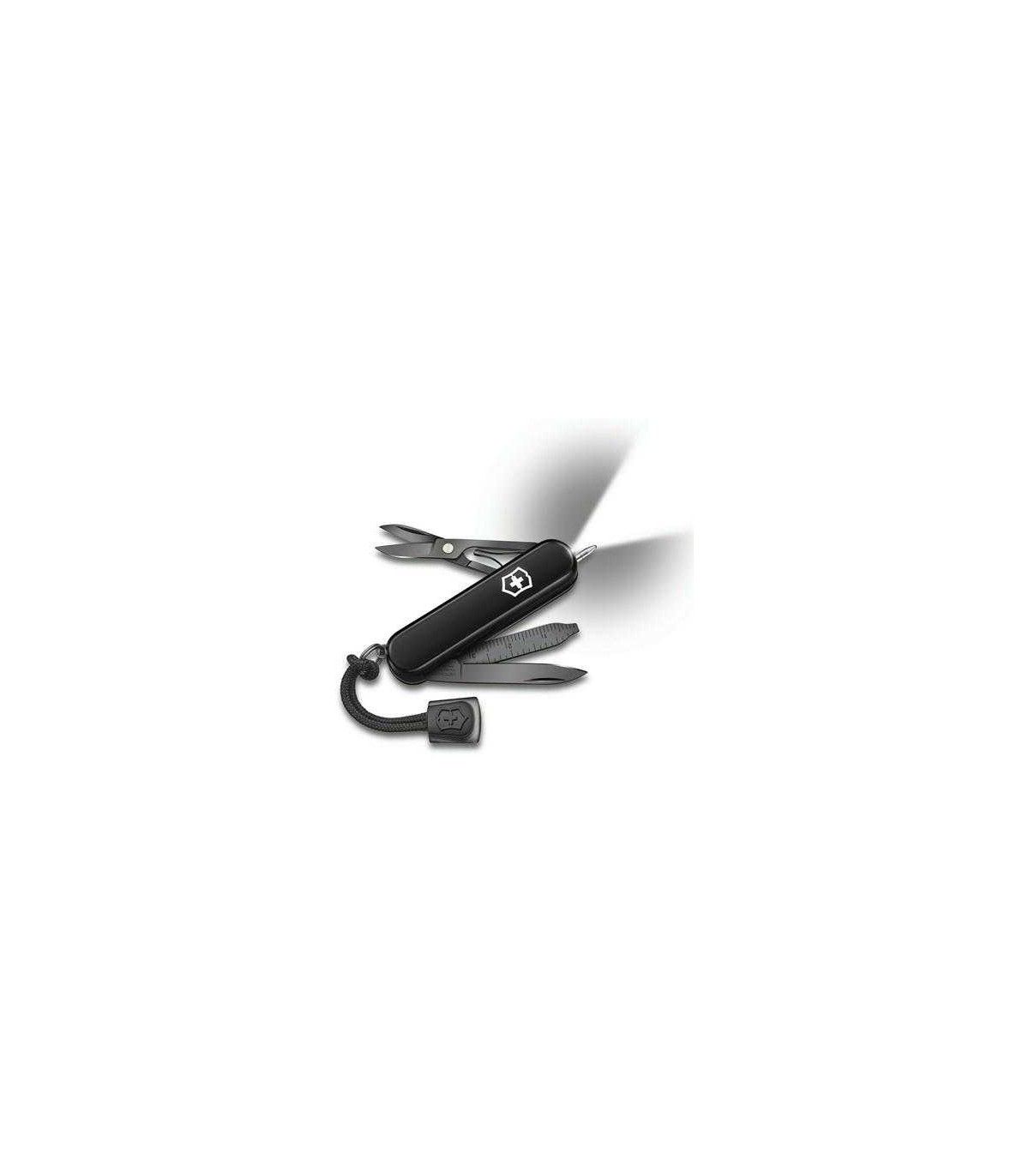 Navaja multiusos "SIGNATURE LED ONYX BLACK" VICTORINOX 0.6226.31P