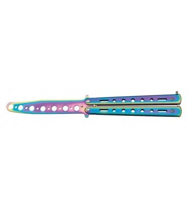 Navaja ABANICO DE ENTRENANIENTO "MULTICOLOR RAINBOW" MARTINEZ ALBAINOX 02191