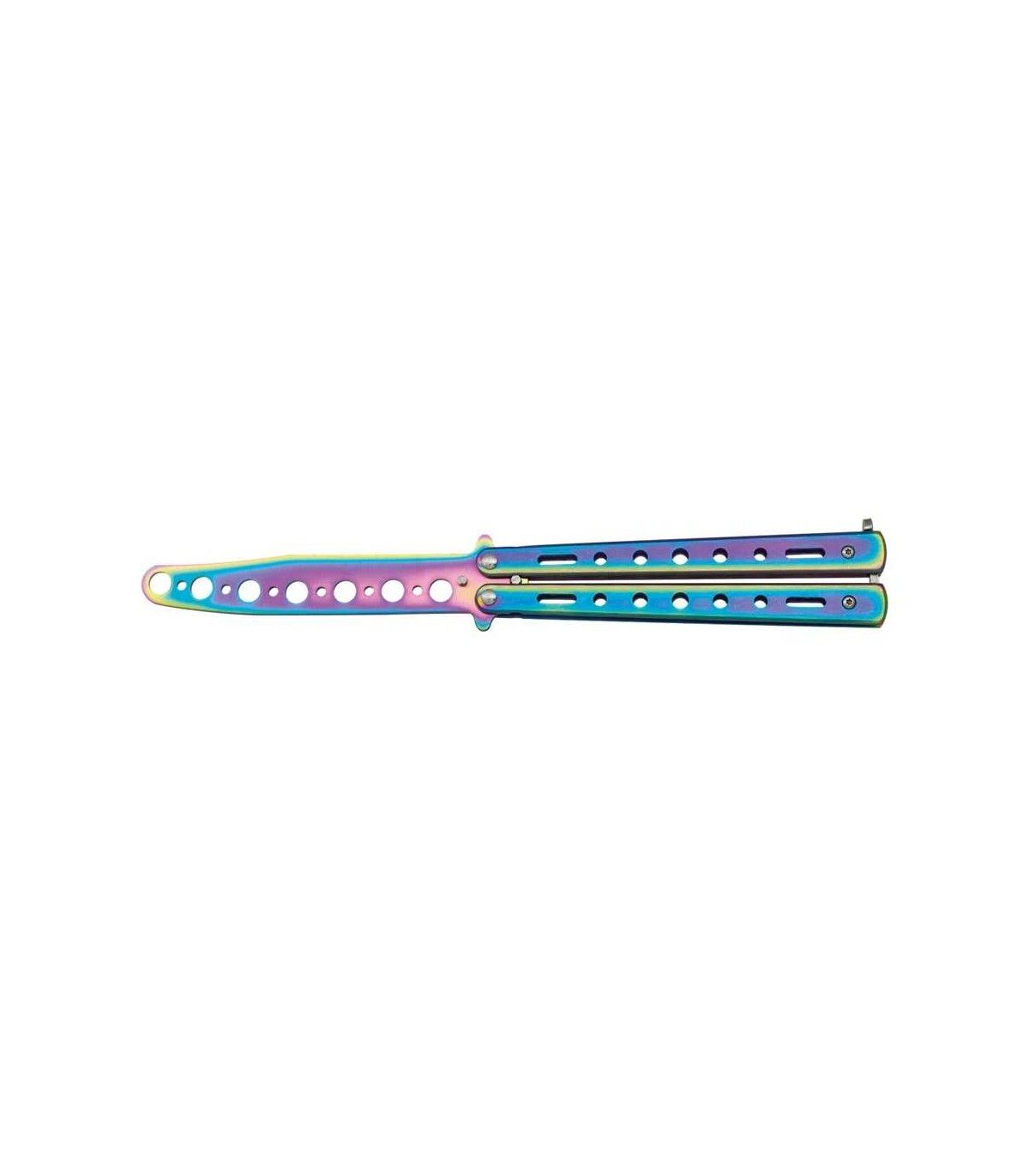 Navaja ABANICO DE ENTRENANIENTO "MULTICOLOR RAINBOW" MARTINEZ ALBAINOX 02191