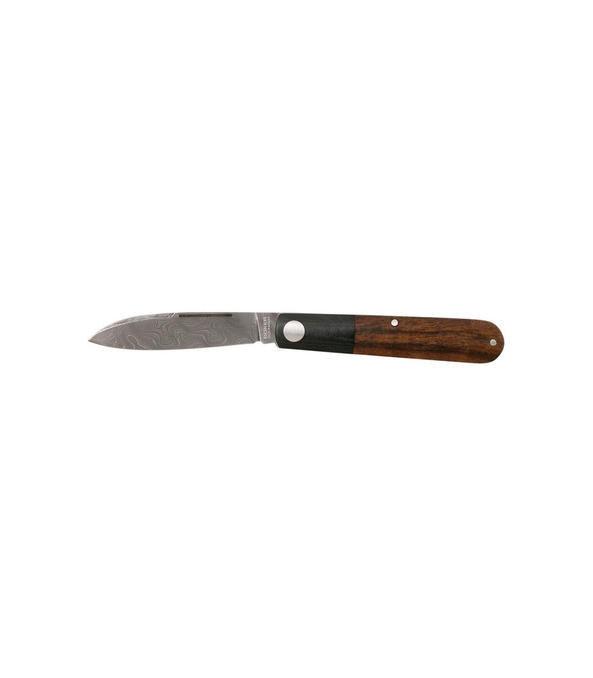 Navaja de LUJO "BÖKER BARLOW PRIME TIRPITZ-DAMAST"