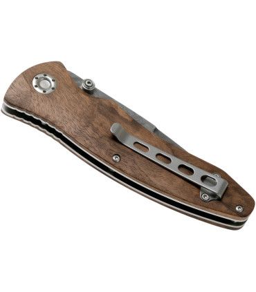 Navaja de lujo "BÖKER TIRPITZ DAMAST WOOD 42"
