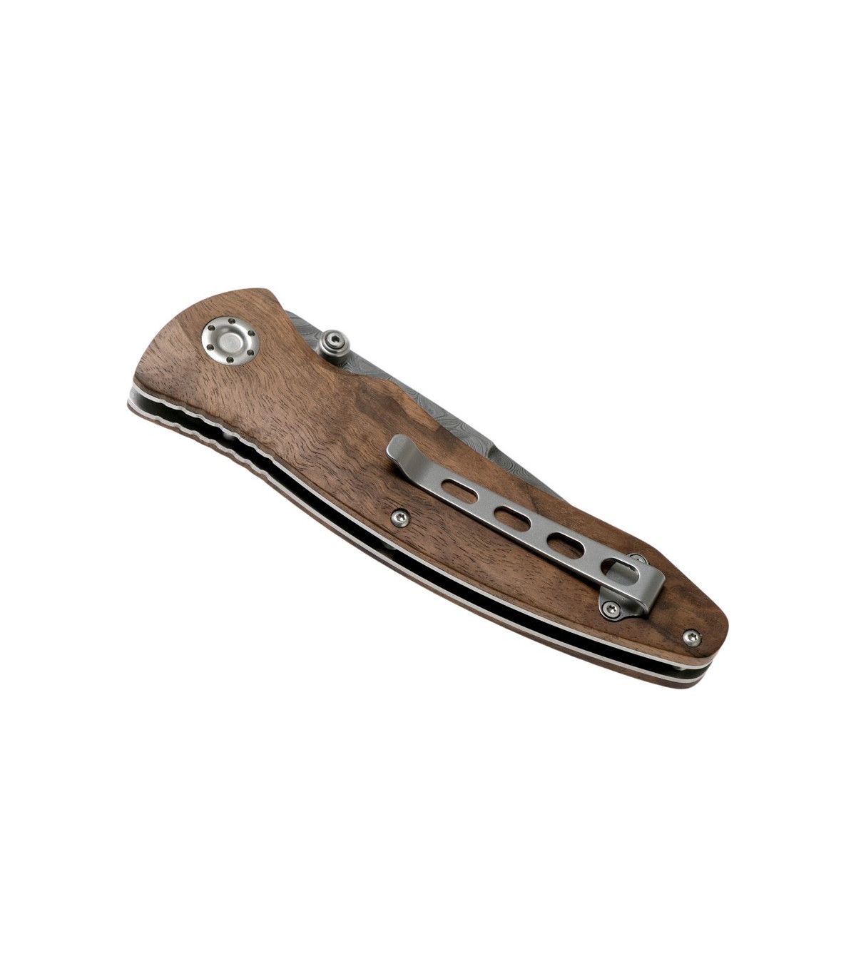 Navaja de lujo "BÖKER TIRPITZ DAMAST WOOD 42"