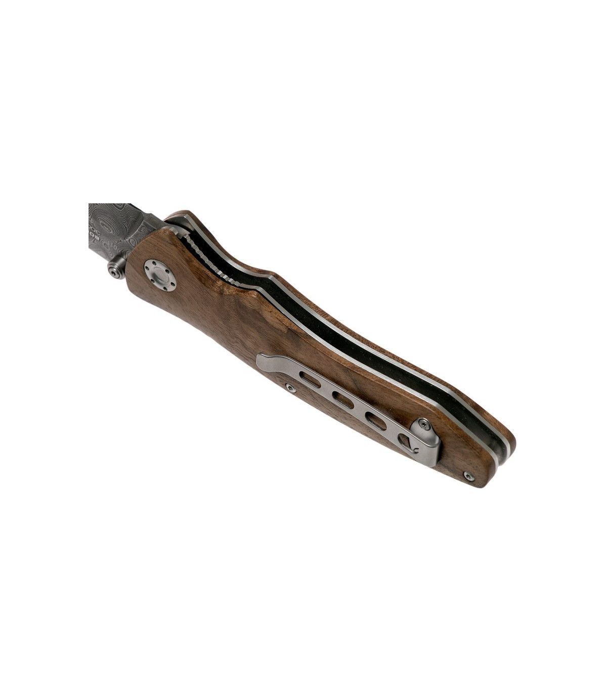 Navaja de lujo "BÖKER TIRPITZ DAMAST WOOD 42"