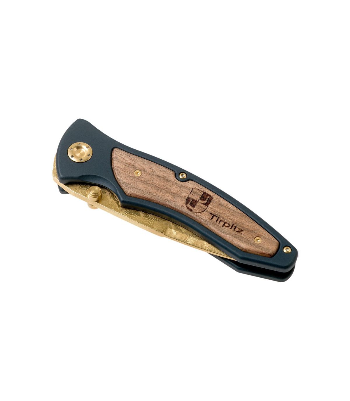 Navaja de lujo "BÖKER TIRPITZ DAMAST GOLD "