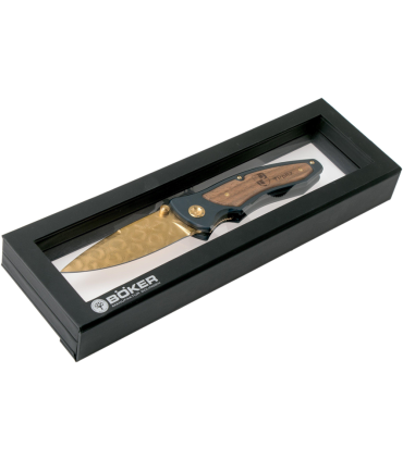Navaja de lujo "BÖKER TIRPITZ DAMAST GOLD "