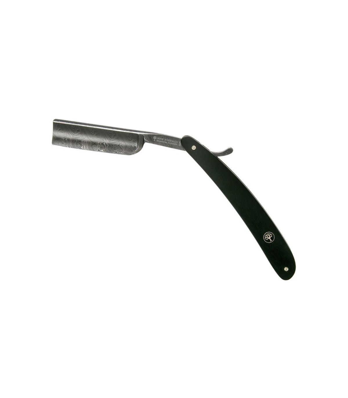 Navaja de Barbero "BÖKER DAMAST EBENHOLZ"