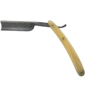 Navaja de Barbero "BÖKER DAMAST HORN"
