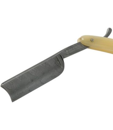 Navaja de Barbero "BÖKER DAMAST HORN"