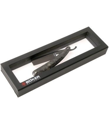 Navaja de Barbero "BÖKER BLACK AMBOINA"
