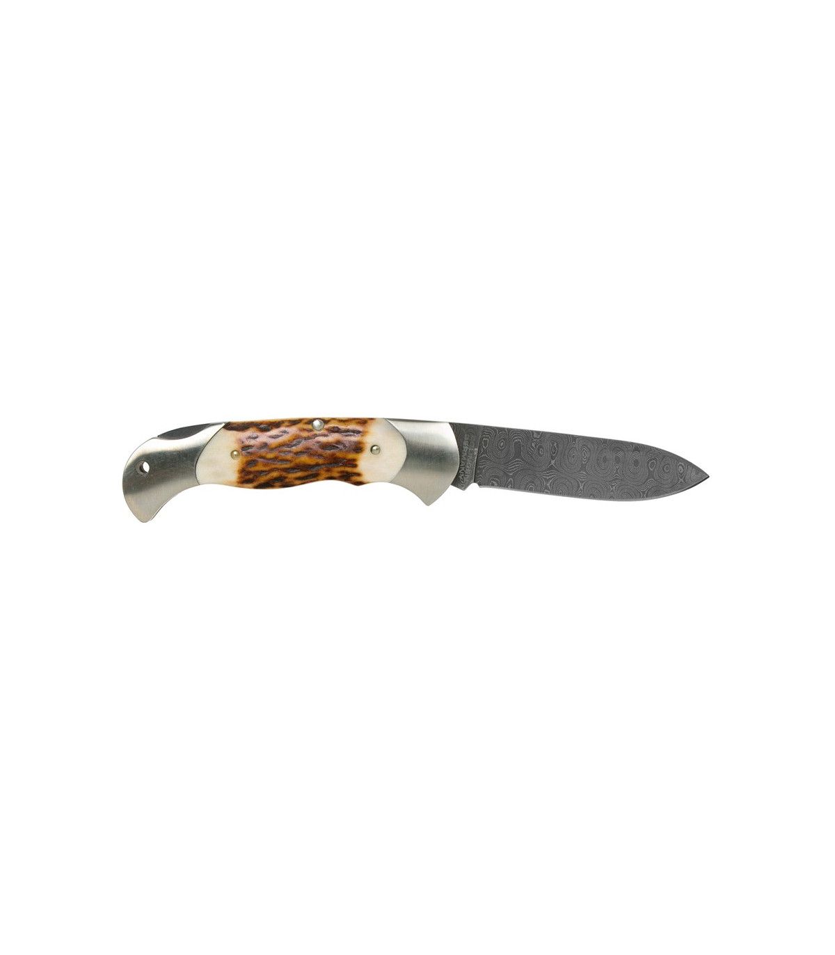 Navaja de LUJO "BÖKER SCOUT HIRSCHHORN DAMAST"